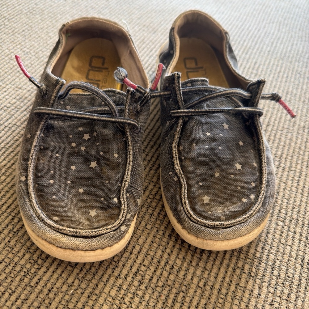 Hey Dude Kids Moccasins - Starry Gray